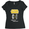 Star Wars Join The Dark Side Women's Triblend Scoop T-shirt