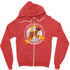 boxers support leukemia awareness Zipper Hoodie