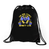 infinity gym Drawstring Bags