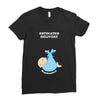 Estimated Delivery September Baby Boy Ladies Fitted T-Shirt