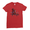 mushroom eater Ladies Fitted T-Shirt