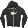 fish Zipper Hoodie
