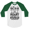So... There's This Girl Who Kinda Stole My Heart Stepdad 3/4 Sleeve Shirt