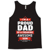 proud dad son Tank Top