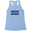 hawkins power and light 2 Racerback Tank