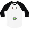 Mommy Dead Battery 3/4 Sleeve Shirt