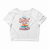 i'm booked Crop Top