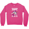 Teacher Shark Doo Crewneck Sweatshirt