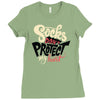 socks don't protect my heart Ladies Fitted T-Shirt