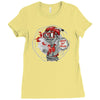 nerd boy Ladies Fitted T-Shirt