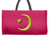 gay pride star and crescent Weekender Totes