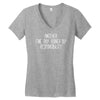 another fine day ruined by responsibility Women's V-Neck T-Shirt