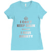 i can't keep calm because i have anxiety Ladies Fitted T-Shirt