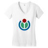 fahrie77 Women's V-Neck T-Shirt