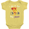 i do it for the pizza Baby Bodysuit