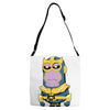 thanos minion Adjustable Strap Totes