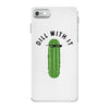 dill with it black logo iPhone 7 Case