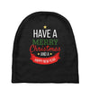 have a merry christmas and a happy new year Baby Beanies