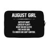 August Girl Hated By Many Laptop sleeve