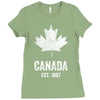 Canada Est 1867 Ladies Fitted T-Shirt