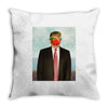 Rene Magritte Parody Impeach Trump Throw Pillow