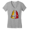 it's only ketchup Women's V-Neck T-Shirt