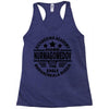 khabib nurmagomedov black logo Racerback Tank