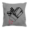 Salt Throw Pillow