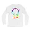 colorful music man Long Sleeve Shirts