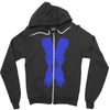 jake paul x blue Zipper Hoodie