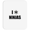 i heart ninjas Mousepad