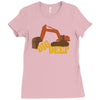 dig deep gold rush Ladies Fitted T-Shirt