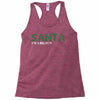 santa i'm a big fun Racerback Tank