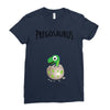 Pregosaurus Boy Ladies Fitted T-Shirt