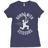 runs with scissors Ladies Fitted T-Shirt