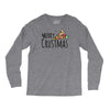 merry crustmas christmas pizza Long Sleeve Shirts