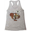zombie ardilla Racerback Tank