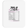 July Girl Facts Cancer Mousepad