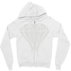 dripping diamond Zipper Hoodie