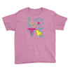 love teal best trending Youth Tee