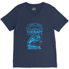 I Dont Need Therapy Need Fishing V-Neck Tee