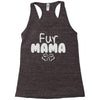 fur mama Racerback Tank
