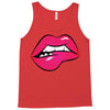 sexy lip biting Tank Top