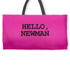 hello newman funny t shirt seinfeld vandelay tee s 3xl Weekender Totes