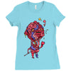 upset stomach Ladies Fitted T-Shirt