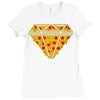 pizzas are forever Ladies Fitted T-Shirt