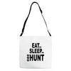 eat sleep hog hunt Adjustable Strap Totes