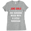 June Girls Ladies Fitted T-Shirt