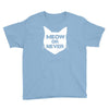 meow or never Youth Tee