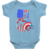 i'm the captain in the war Baby Bodysuit